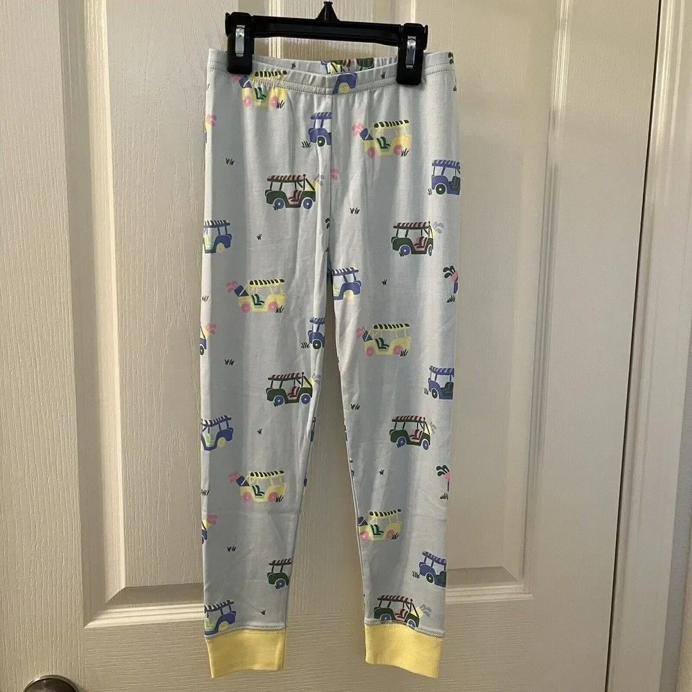 The Beaufort Bonnet Company TBBC Sutton's Short Sleeve Pajama Set Golf SZ 6 NWT